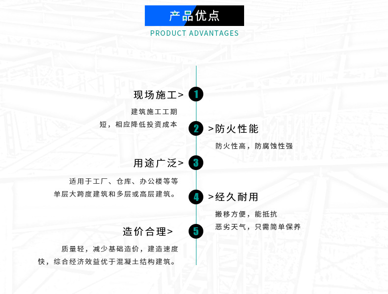 鋼結(jié)構(gòu)工程優(yōu)點(diǎn)